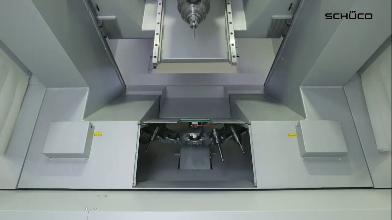 Schüco Maschine AF 500 CNC - Lavorazione