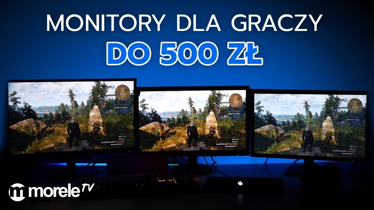 Monitor do gier do 500 złotych | AOC, IIyama, Philips