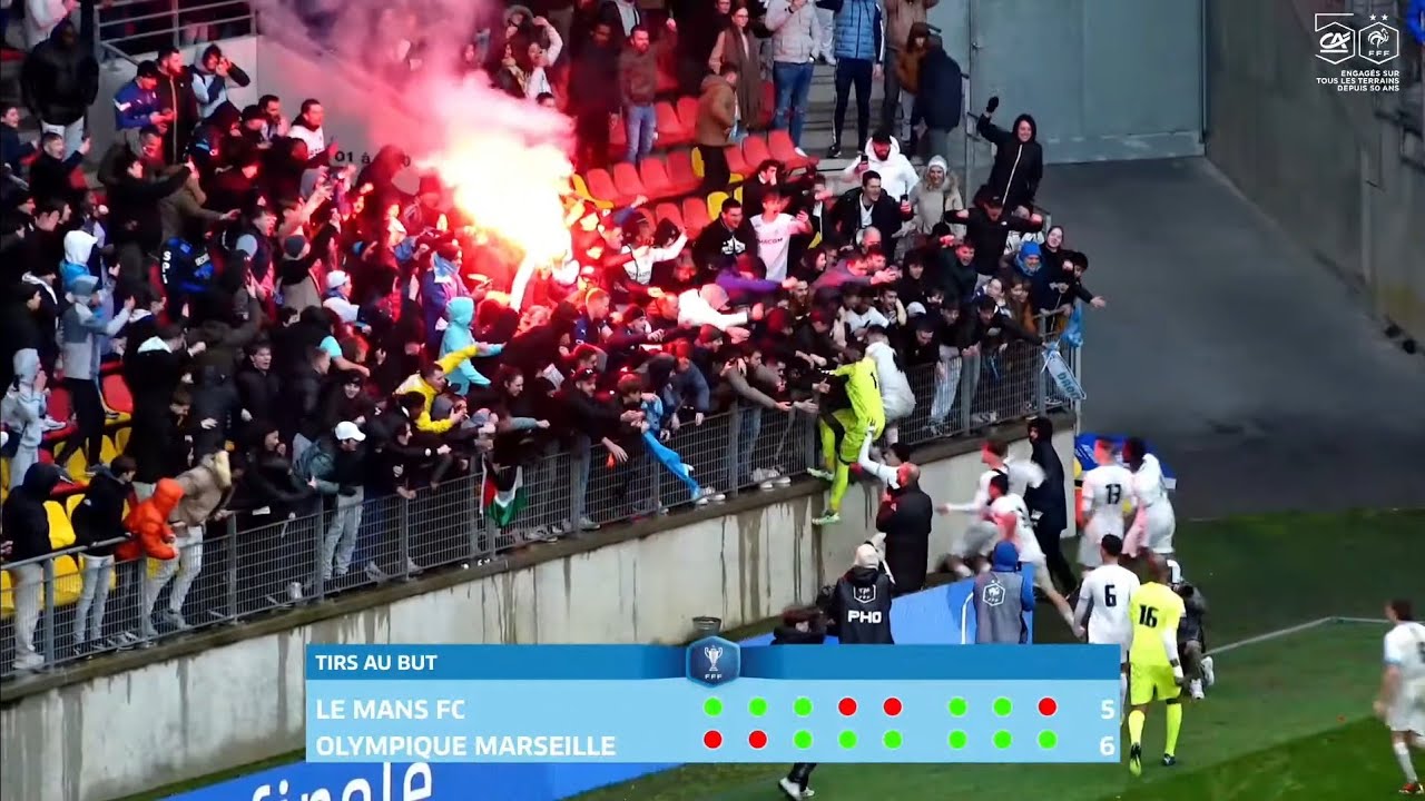 Résumé 𝐋𝐞 𝐌𝐚𝐧𝐬 𝟑-𝟑 𝐎𝐌 (𝟓-𝟔 𝐭𝐚𝐛) • Les MINOTS renversants dans un match fou en GAMBARDELLA ! 🔥 • HD