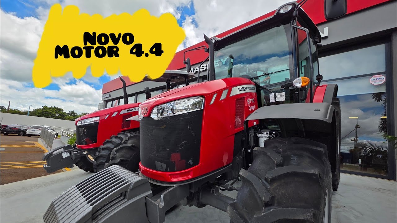 MF 5710 Nova Versão Motor 4 Cilindros Turbo 