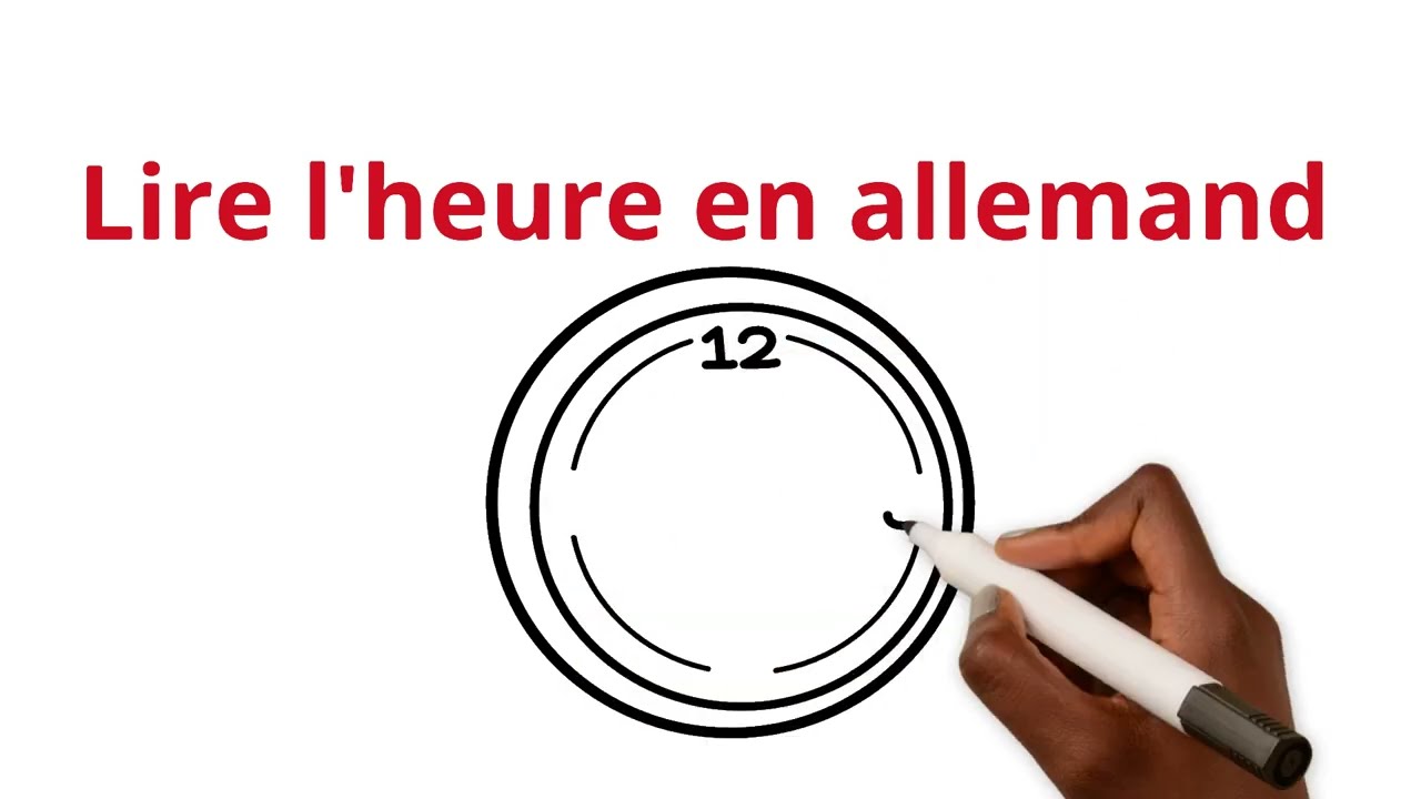 Lire l'heure en allemand