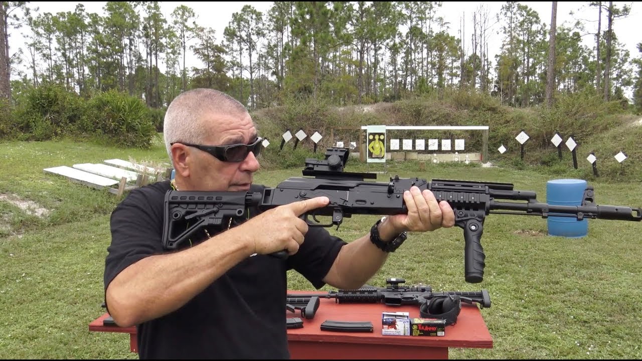 Disparando AR-15 5.56 y AK-47 7.62x39 Con Ojo Dominate Contrario A Tu Mano