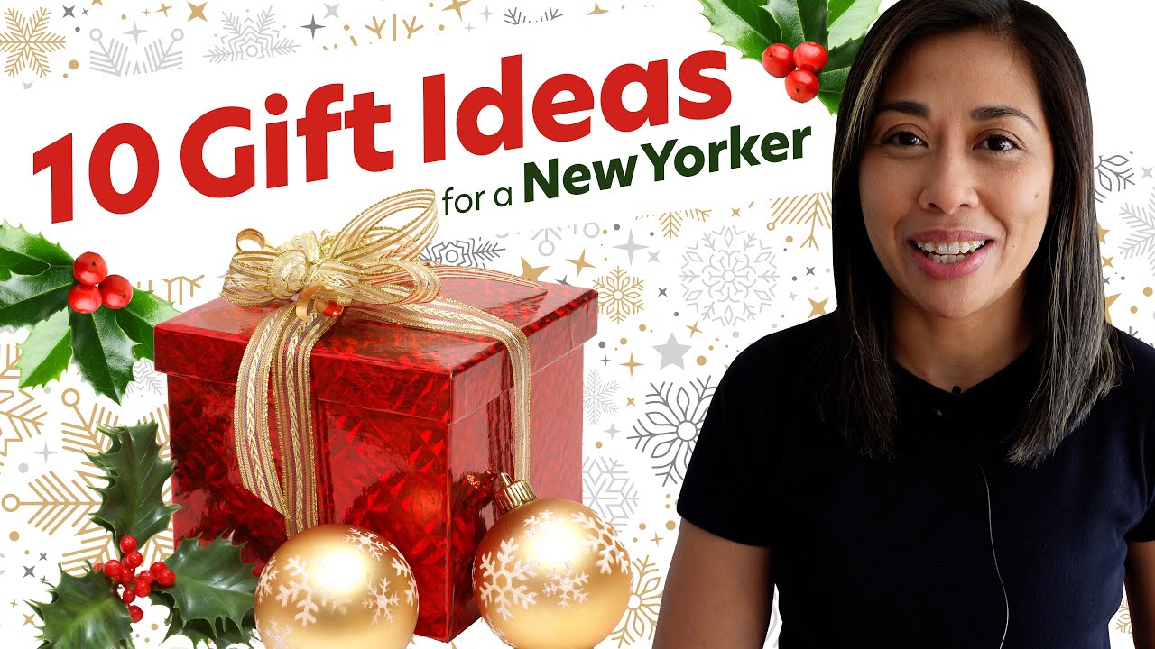 2021 Holiday Gift Ideas for a New Yorker (Gift Guide 2021, Christmas Presents 2021)