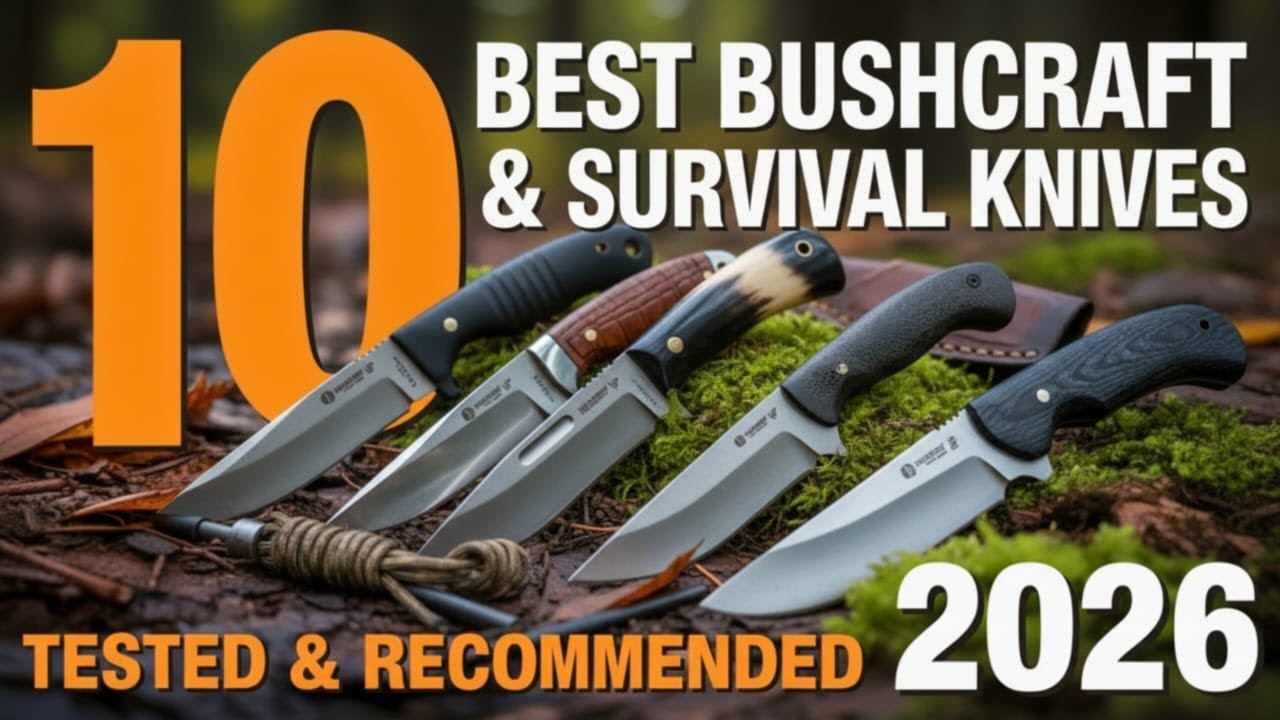 Top 10 Best Bushcraft Knives for Survival in 2026 (Ultimate Real-World Review!)