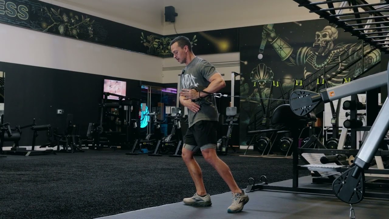 Step to Cable Push