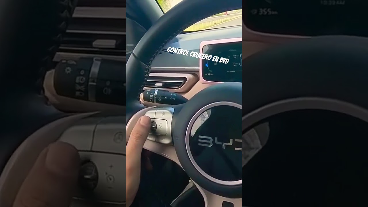 as&iacute; se activa el control crucero para carretera en los #byd #automobile #tecnologia