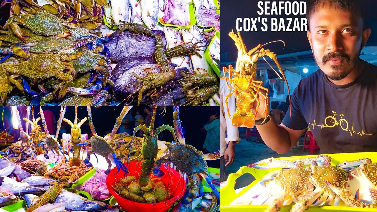 কক্সবাজারে পচা কাঁকড়া ফ্রাই খাওয়া লাগলো! | Seafood in Cox's Bazar | Cox's Bazar Street Food Market