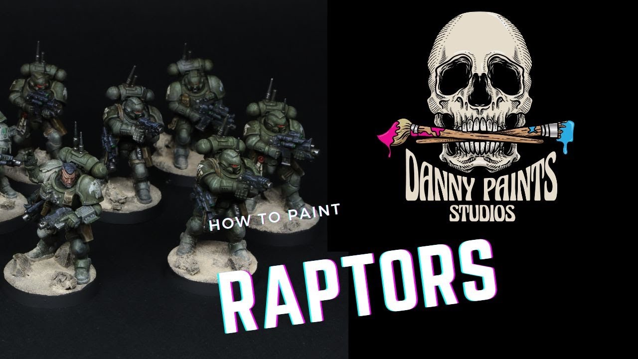 SPEEDPAINT: Space Marine Raptors!