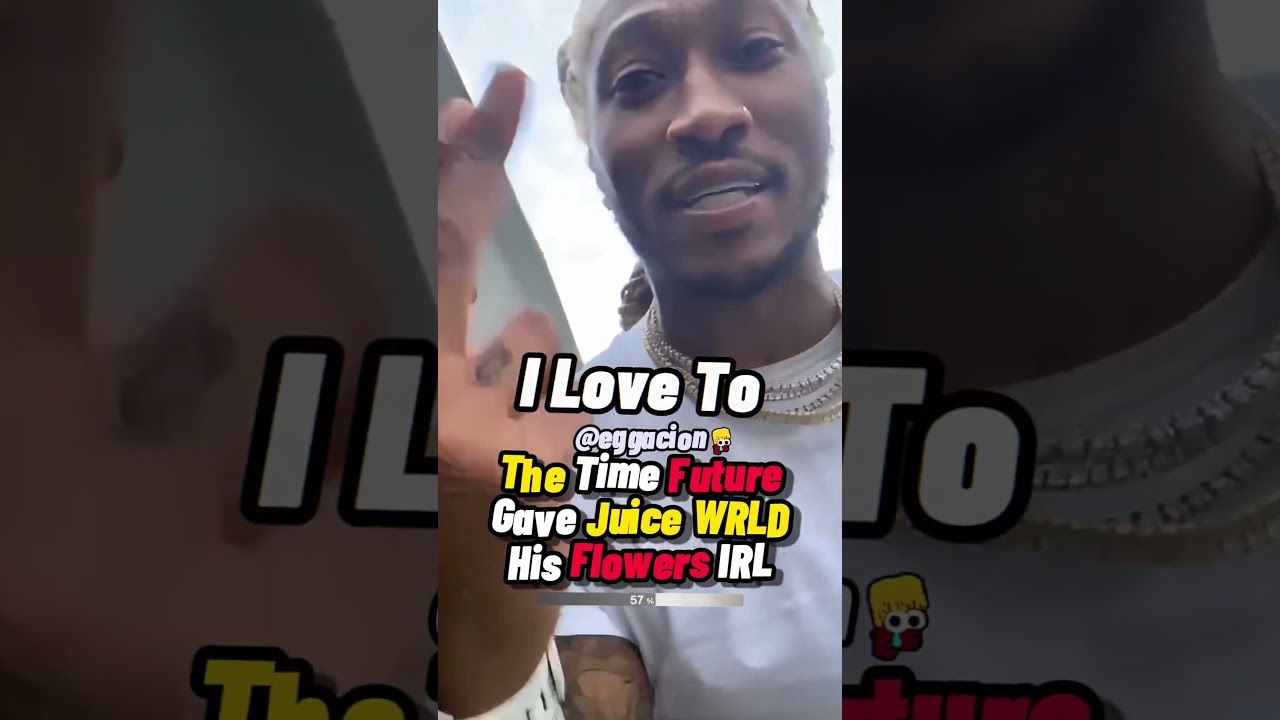 The Time Future Gave Juice WRLD His Flowers In Person...