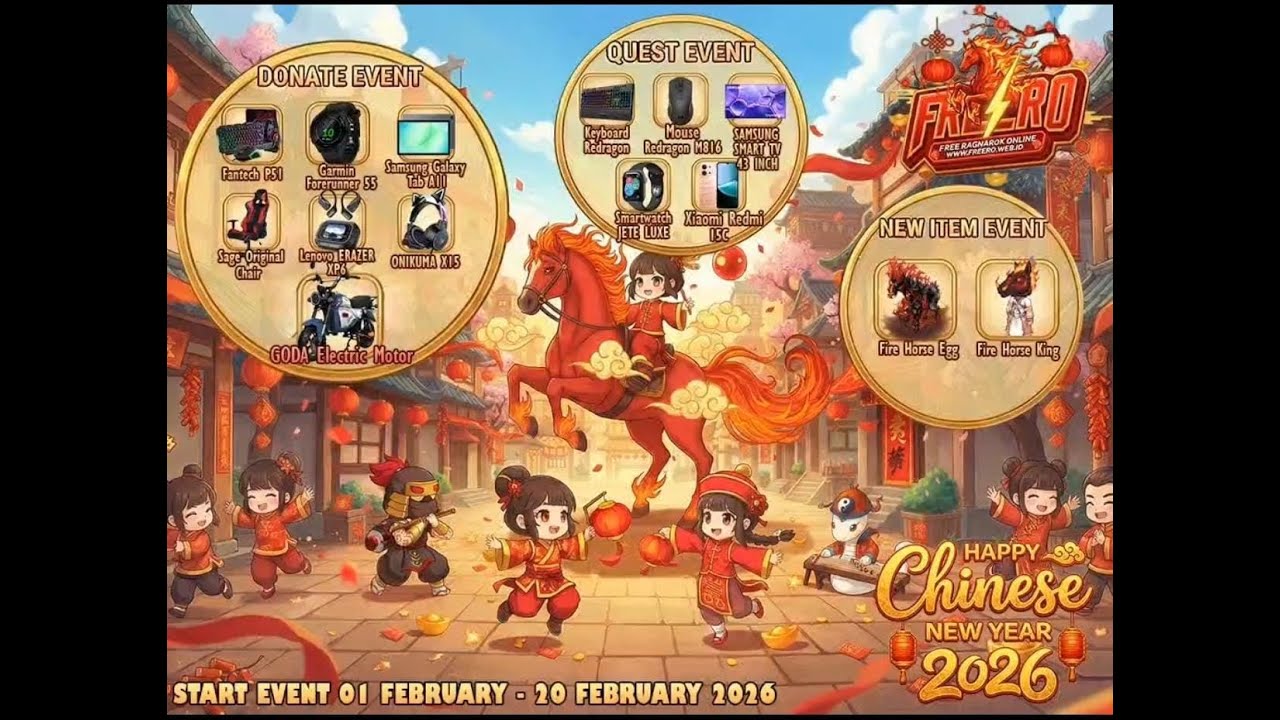 WOE BGR lagi nih- Event Chinese New Years  #FREERO