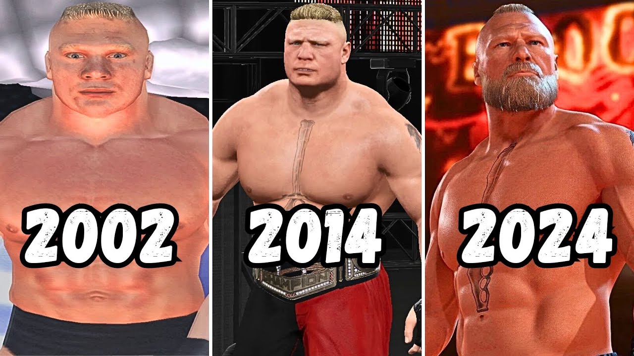 Эволюция Брока Леснара — 2002–2024 — WWE Games