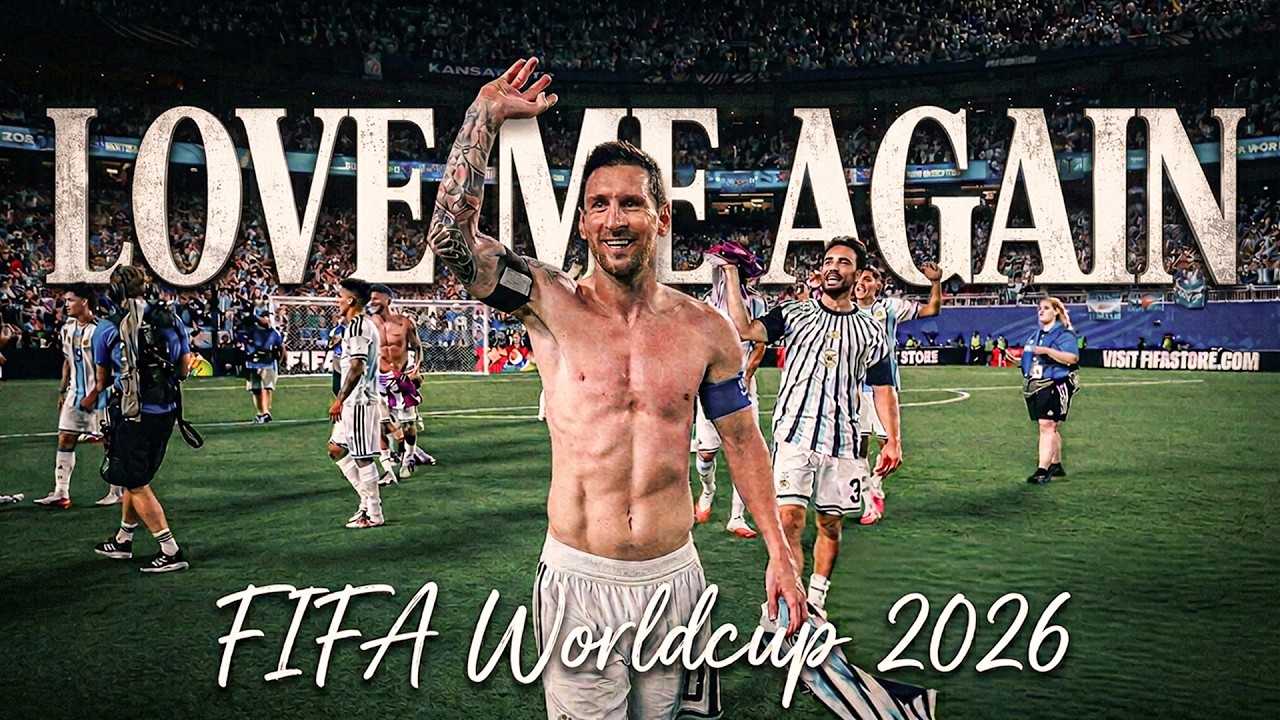 Lionel Messi | FIFA World Cup 2026 | Love Me Again - John Newman | 4K