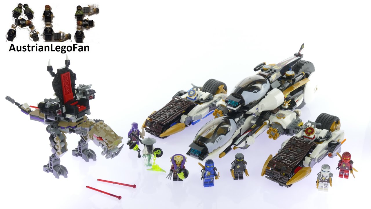 Lego Ninjago 70595 Ultra Stealth Raider - Lego Speed Build Review