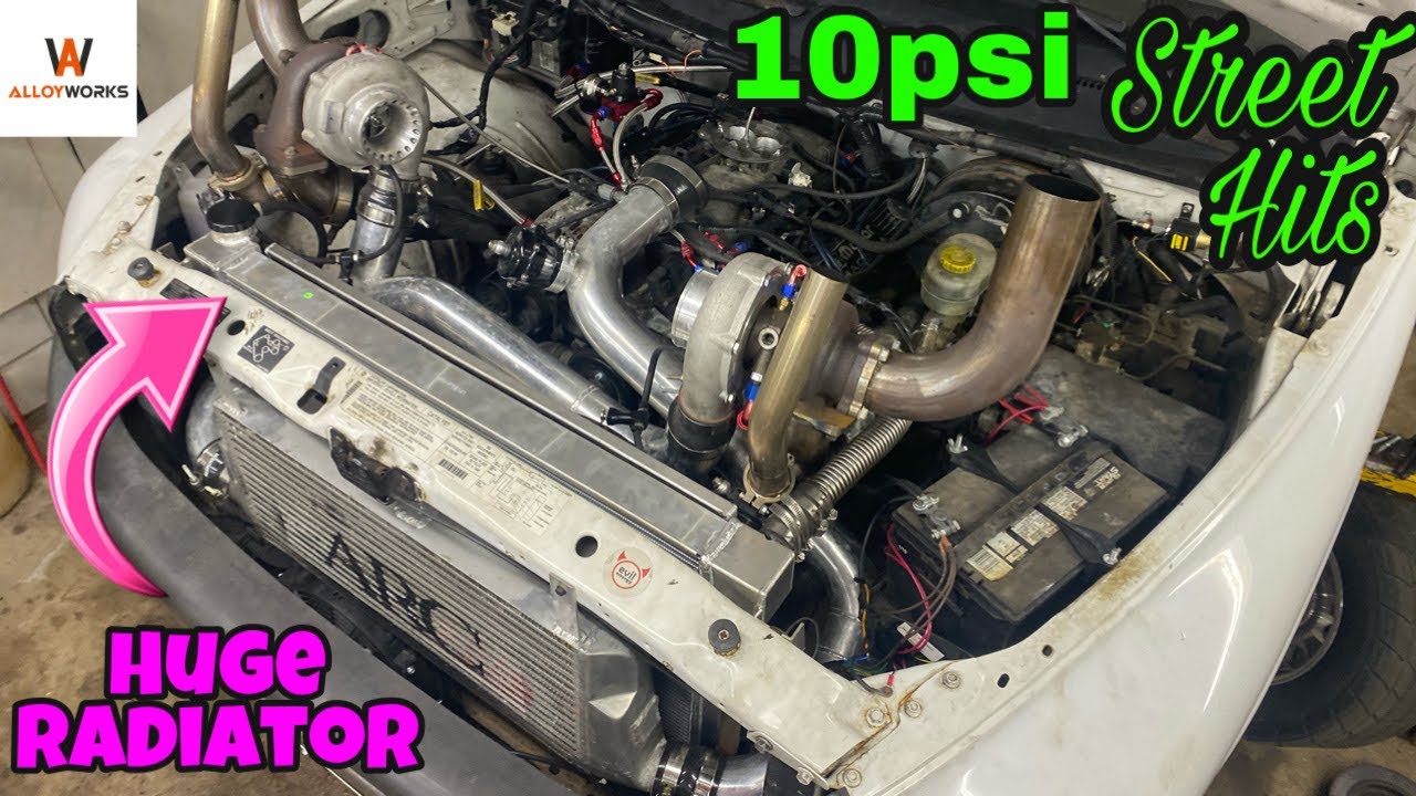 Alloyworks Radiator Review, Install and Test 94-01 dodge ram 1500, 2500, 3500