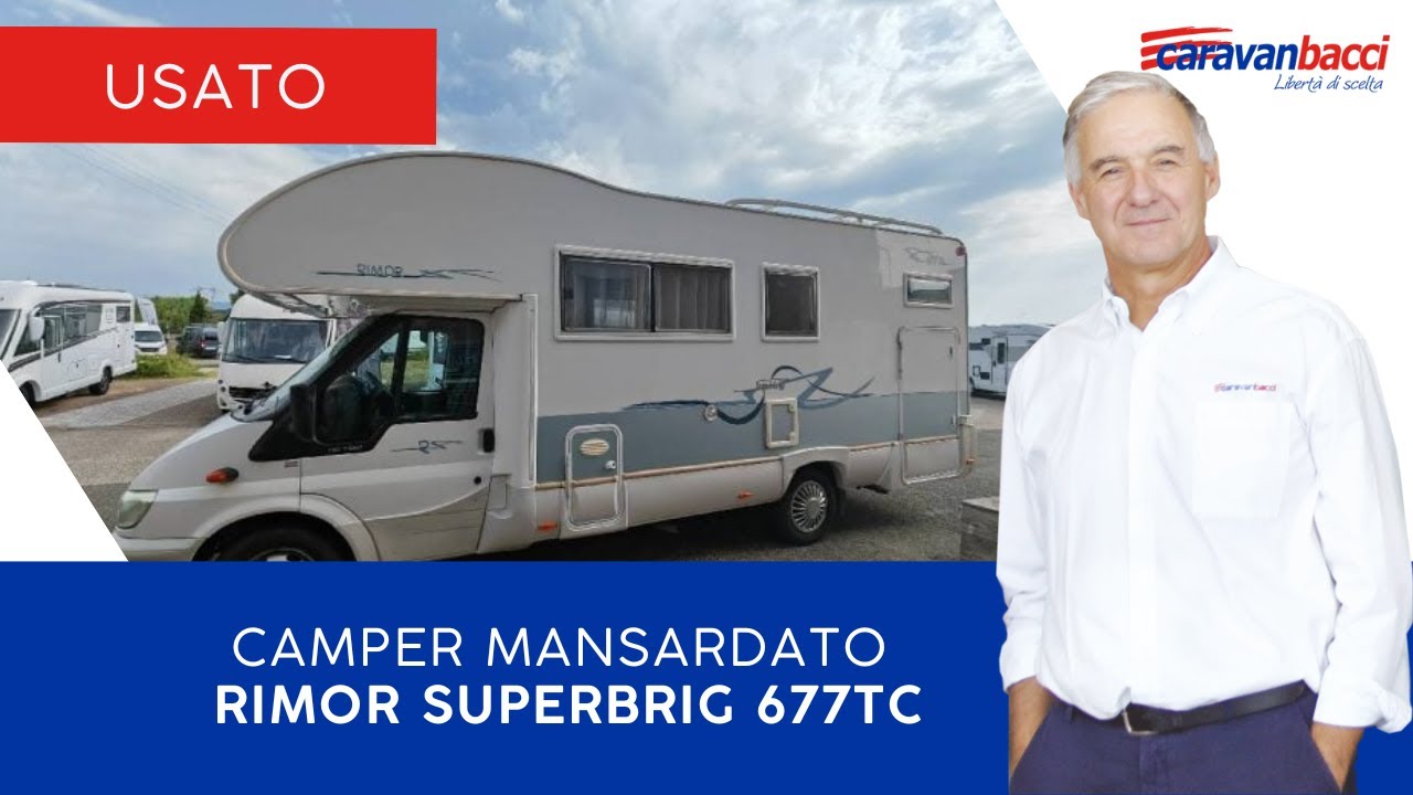 Camper 6 Posti a Meno di 32.000€? Scopri il Rimor Superbrig 677TC!