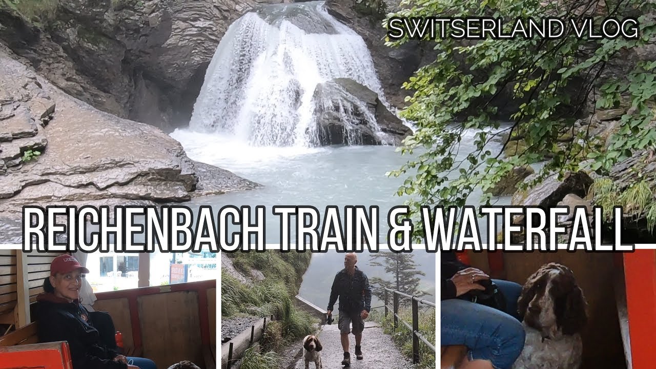 REICHENBACH MOUNTAIN TRAIN & WATERFALL, SWITSERLAND TRAVELVLOG