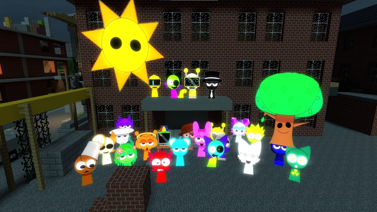 TOO MANY Sprunki & Their Phase 2 HORROR Gear