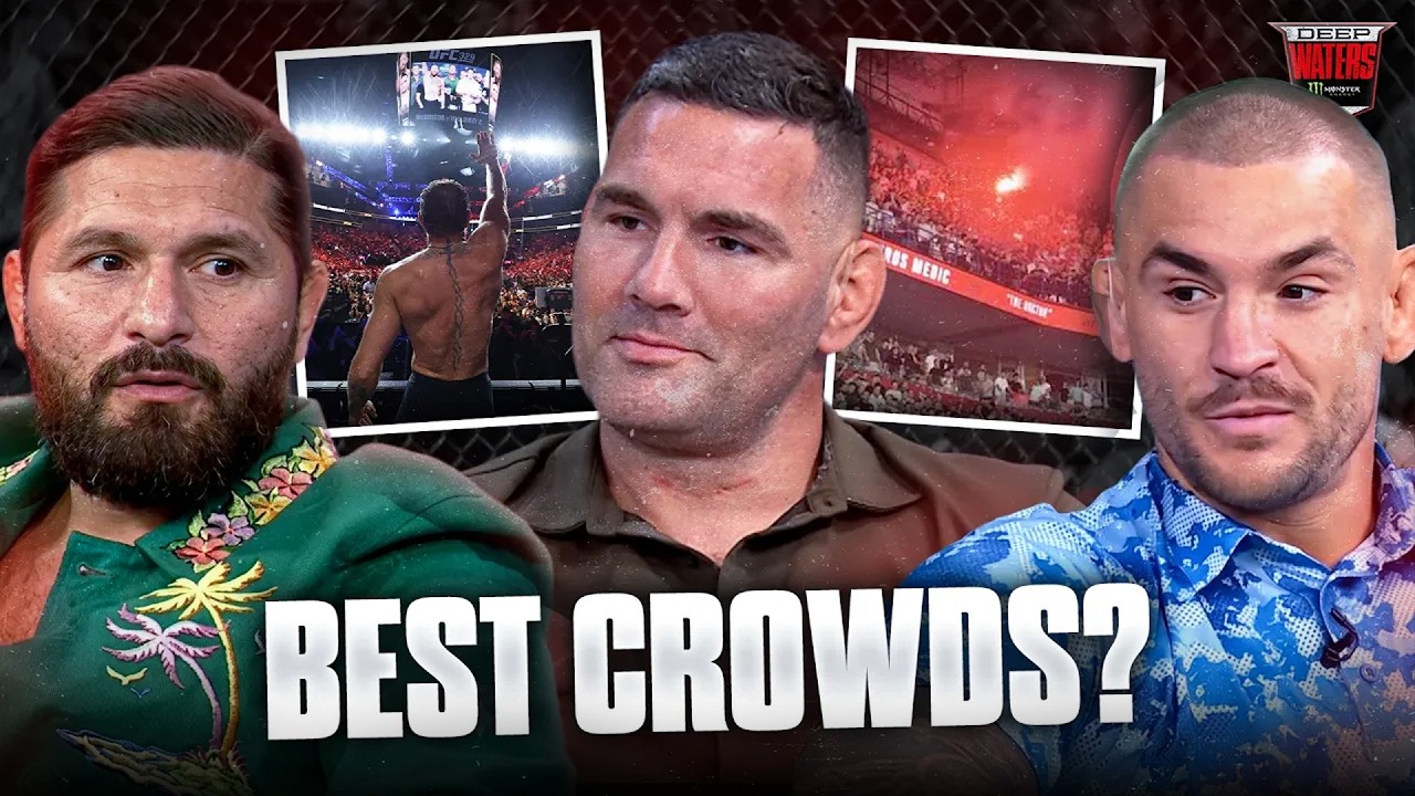 Deep Waters reacts to wild UFC Belgrade crowd, discuss craziest fight environments