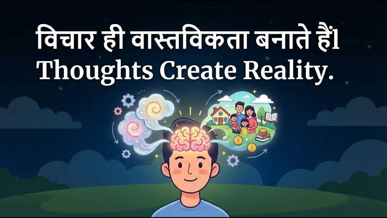 विचार ही वास्तविकता बनाते हैंl Thoughts Create Reality.