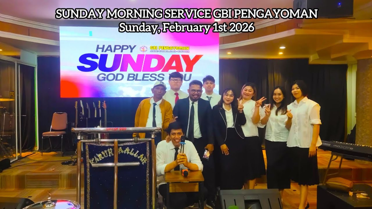 Sunday Service I 1 Februari 2026 (Praise & Worship Session) // Keyboard | Keytar | Synth Lead //