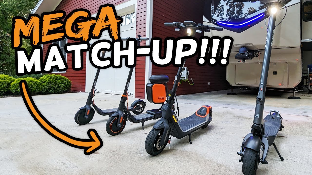 4-Way Scooter Race! Buyer's Guide - Segway P65 vs Apollo City Pro (2022) vs Segway F30 vs Segway F40