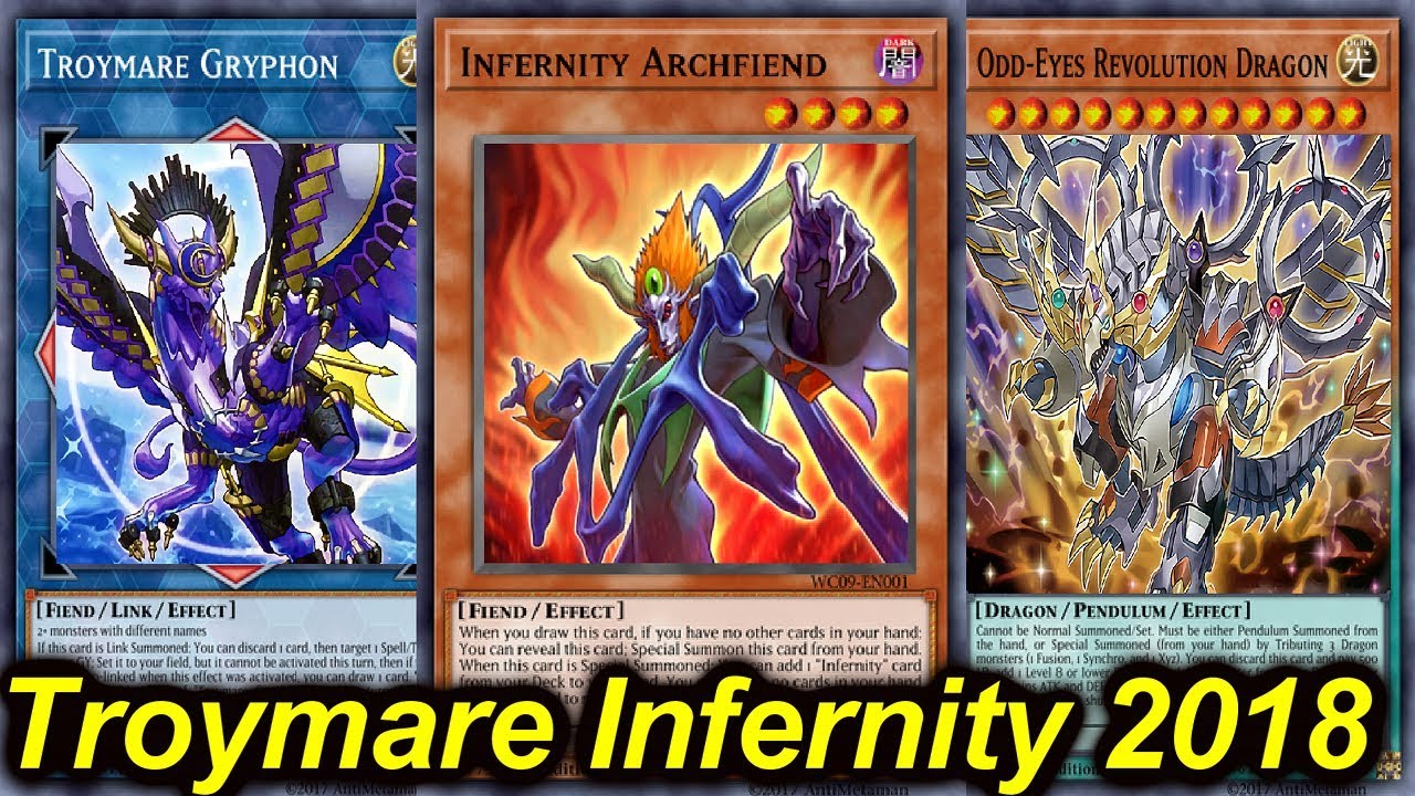 【YGOPRO】KNIGHTMARE INFERNITY DECK 2018 - TROYMARE 2018