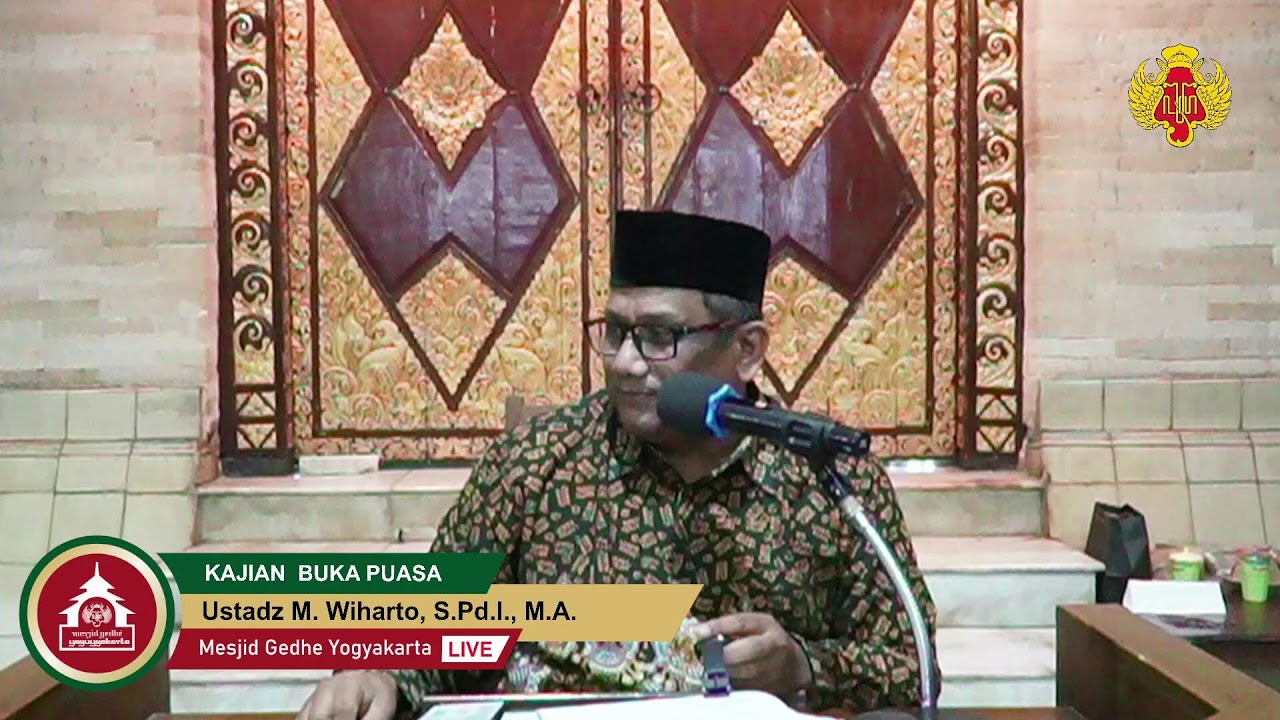 KAJIAN BUKA PUASA | Ustadz M. Wiharto, S.Pd.I., M.A.