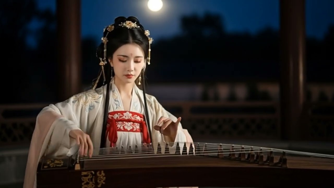 Moonlit Melody on the Ancient Strings