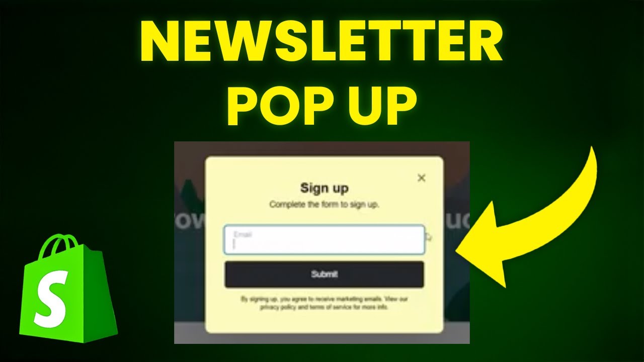 How To Add Newsletter Popup In Shopify (Step-by-Step)