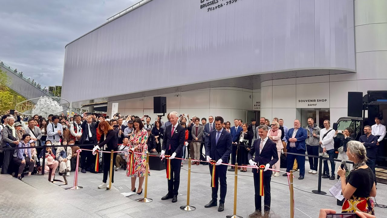 【Expo2025. 万博ライブラリー】ベルギー舘、Belgium pavilion