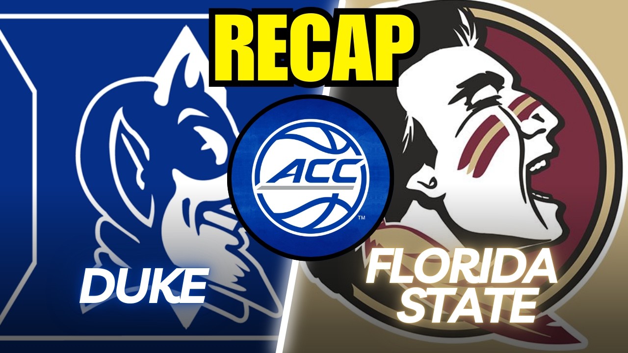 Полный обзор матча турнира ACC между командами Duke и Florida State!