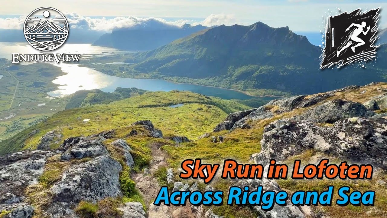 Virtual Running | Sky Run Across Ridge and Sea in Lofoten’s Spectacular Nature