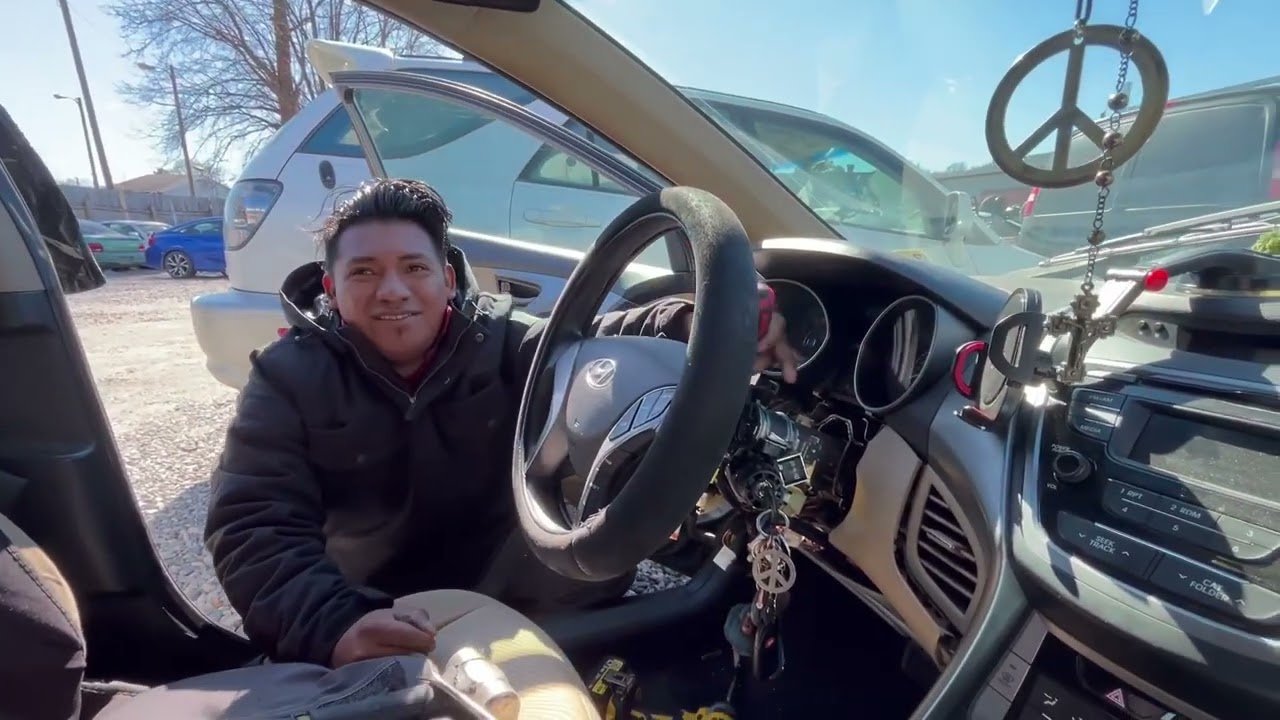 Como cambiar la llave switch de un Hyundai Elantra / Los carros  Más r0bad0s en USA