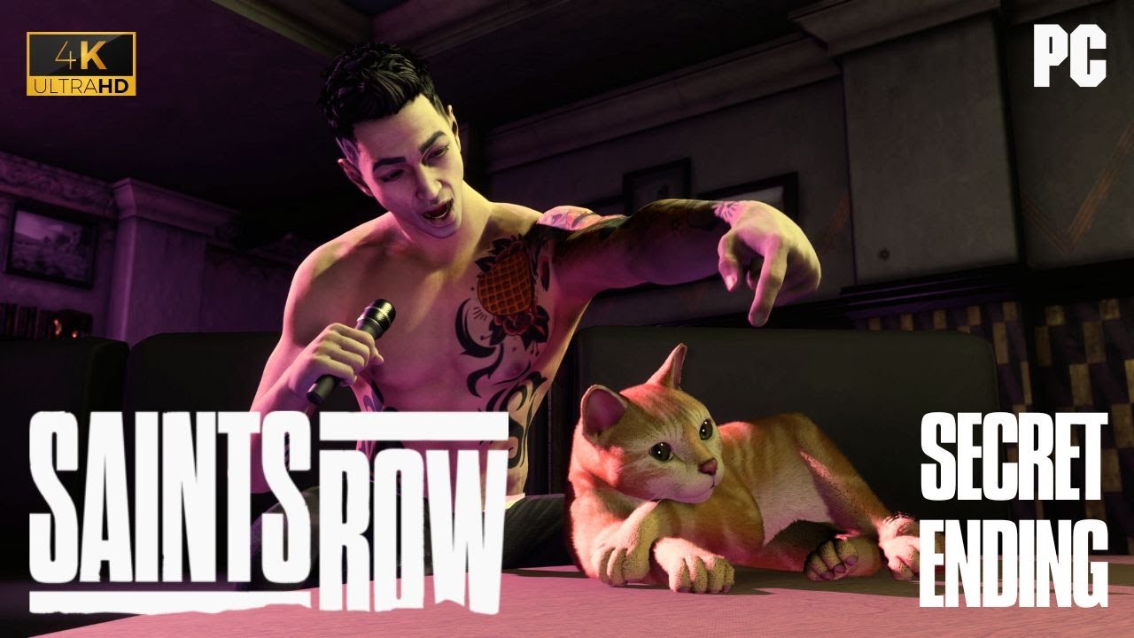 Saints Row - 4K Secret Ending: Let's Build A Skyscraper Mission Ending