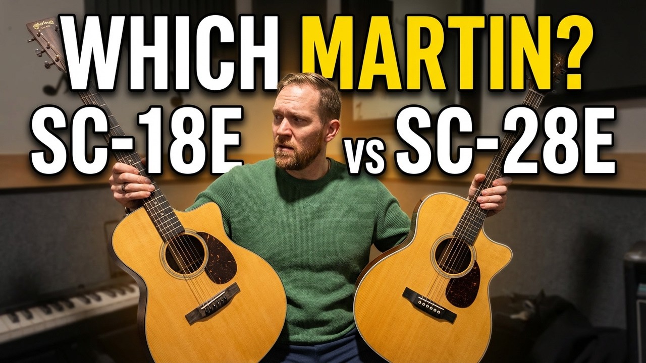 Martin SC-18E vs SC-28E | Real Play Test at Guitar Center