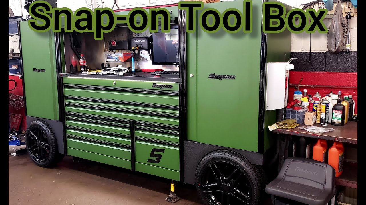 Snap-on Tool Box. Инструмент. 33.000$. Механик в Америке.
