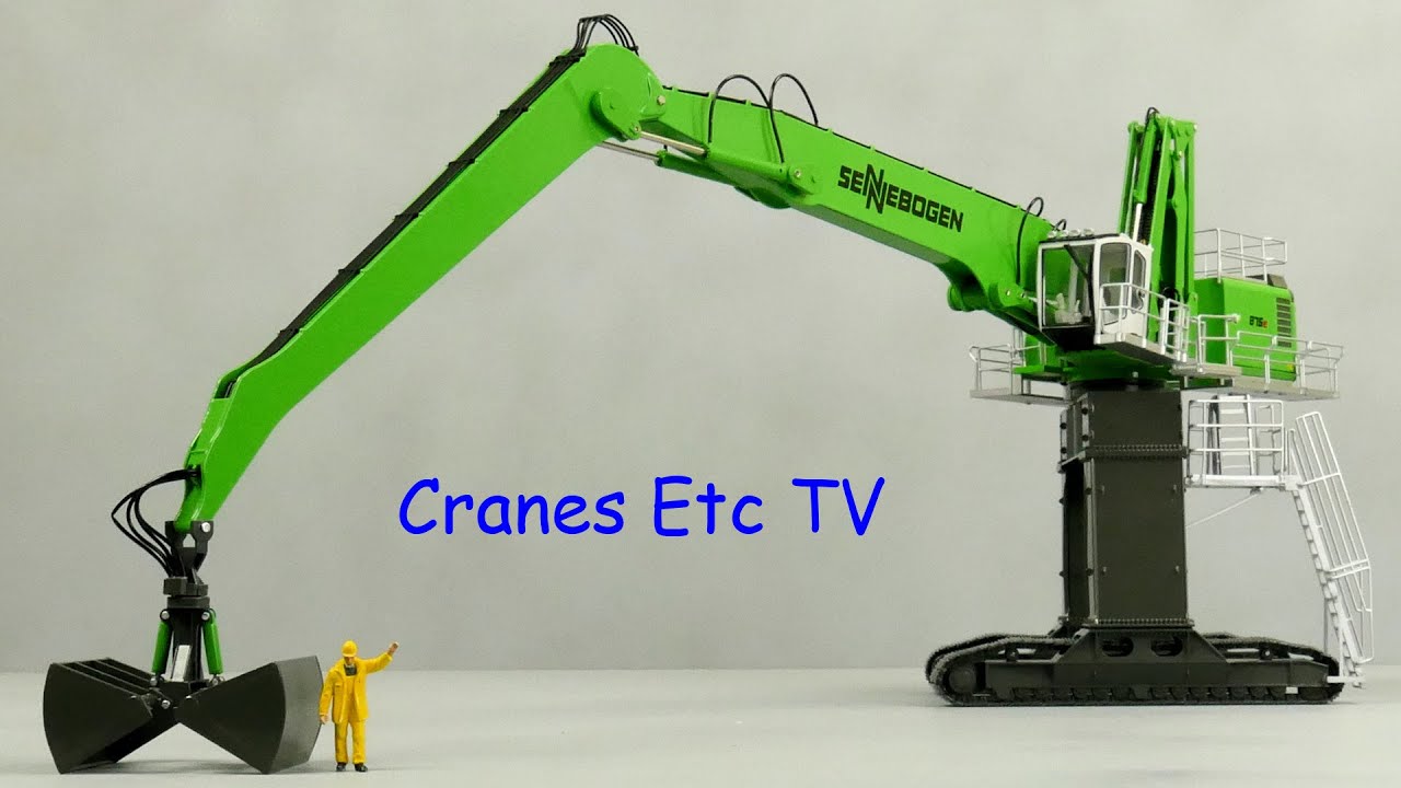 Ros Sennebogen 875E Port Material Handler by Cranes Etc TV