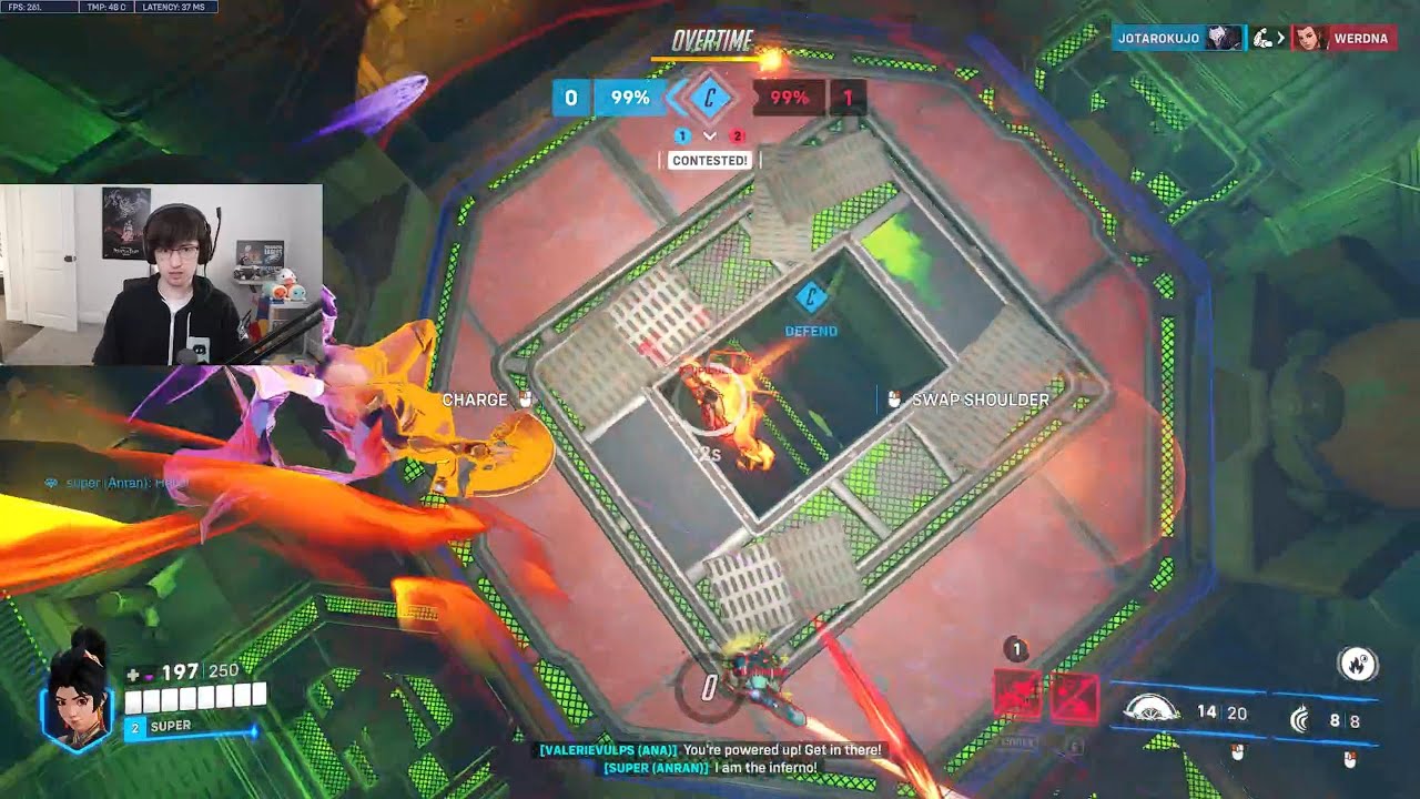 Анран сломан! Супер Анран | Геймплей за нового героя [новый город мусора] | Overwatch