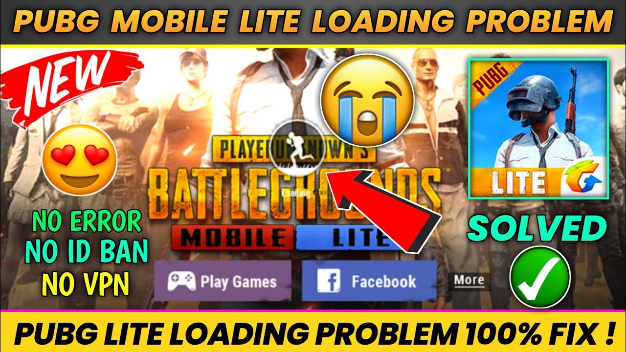 🥲 How To Fix Pubg Lite Loading Problem | Pubg Mobile Lite Screen Loading Problem Solved 2025 😍