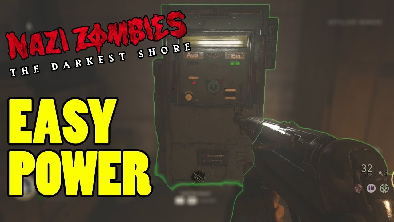 EASY POWER GUIDE | THE DARKEST SHORE | WW2 ZOMBEIS (DLC 1)