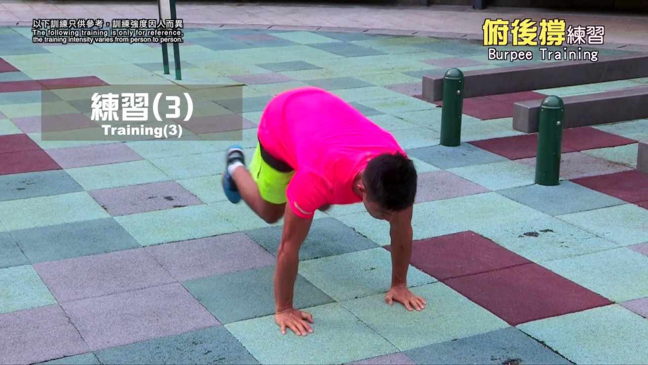 體能訓練小貼士 - 俯後撑