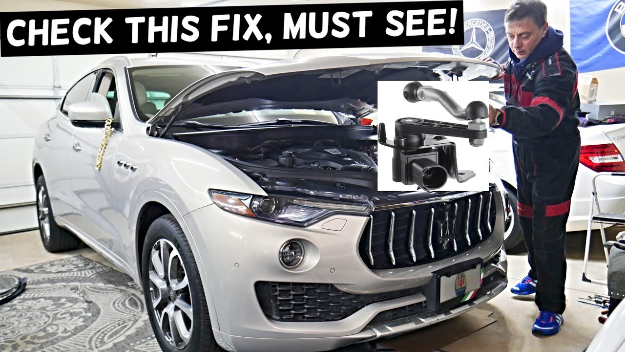 MASERATI Code U0132 U0132 00  Lost Communication With Suspension Control Module Maserati Levante Ghi