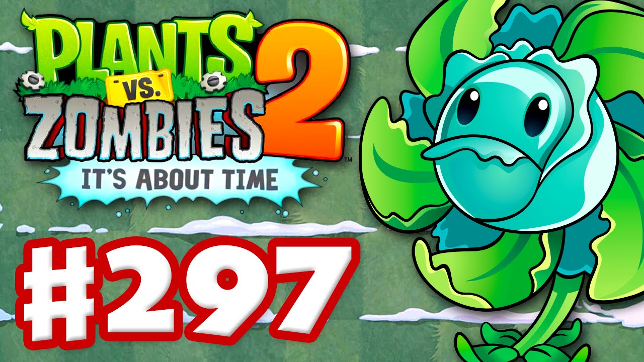 Plants vs. Zombies 2: It's About Time - Gameplay Walkthrough Part 297 - Hurrikale! Frostbite Caves!