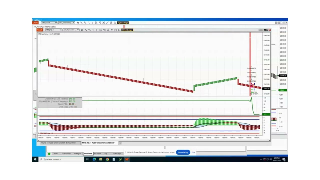 Apex Prop Firm Ninjatrader Trading Renko Bot Performance!