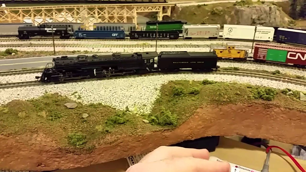 Review: Bachmann N scale EM-1 2-8-8-4 steam engine