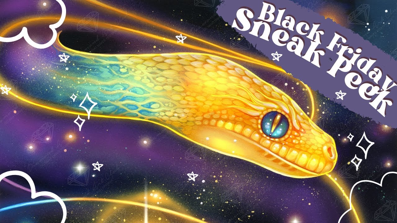 Black Friday SNEAK PEEK! 🐍Divine Transformation by Ravynne Phelan at Diamond Art Club🐍