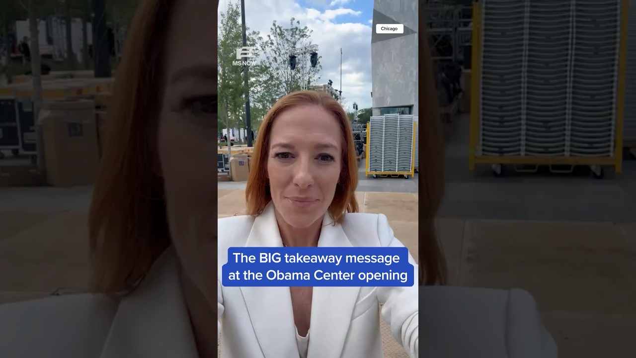The BIG takeaway message at the Obama Center opening
