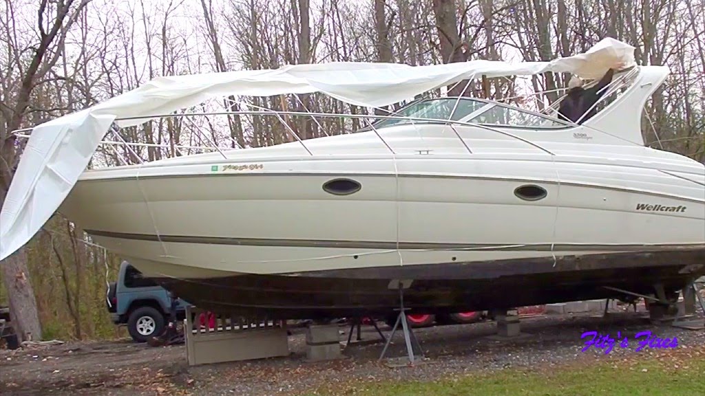 Boat shrinkwrap
