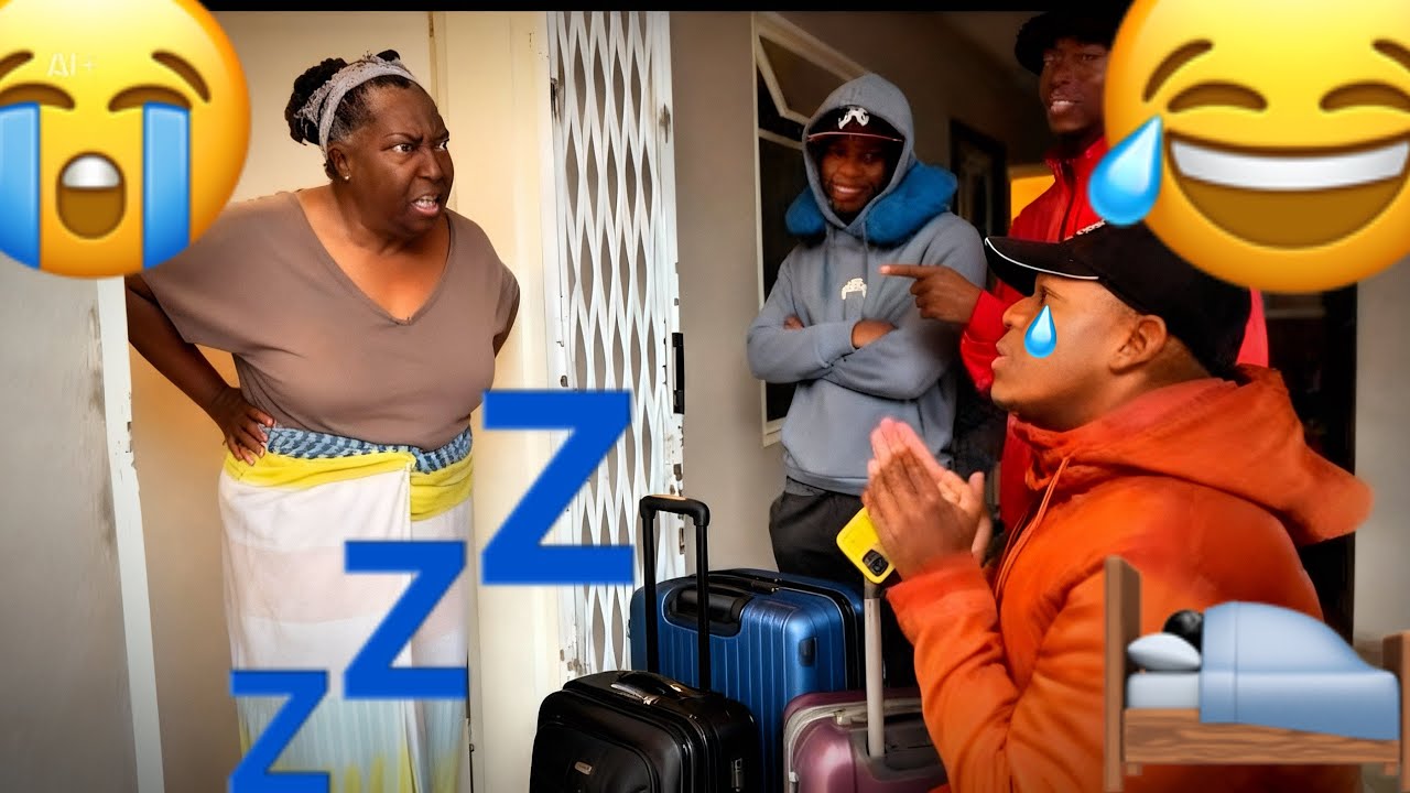 SLEEPING OVER TO RANDOM HOUSES PRANK 😱| GONE WRONG💔😭😭🇿🇦￼