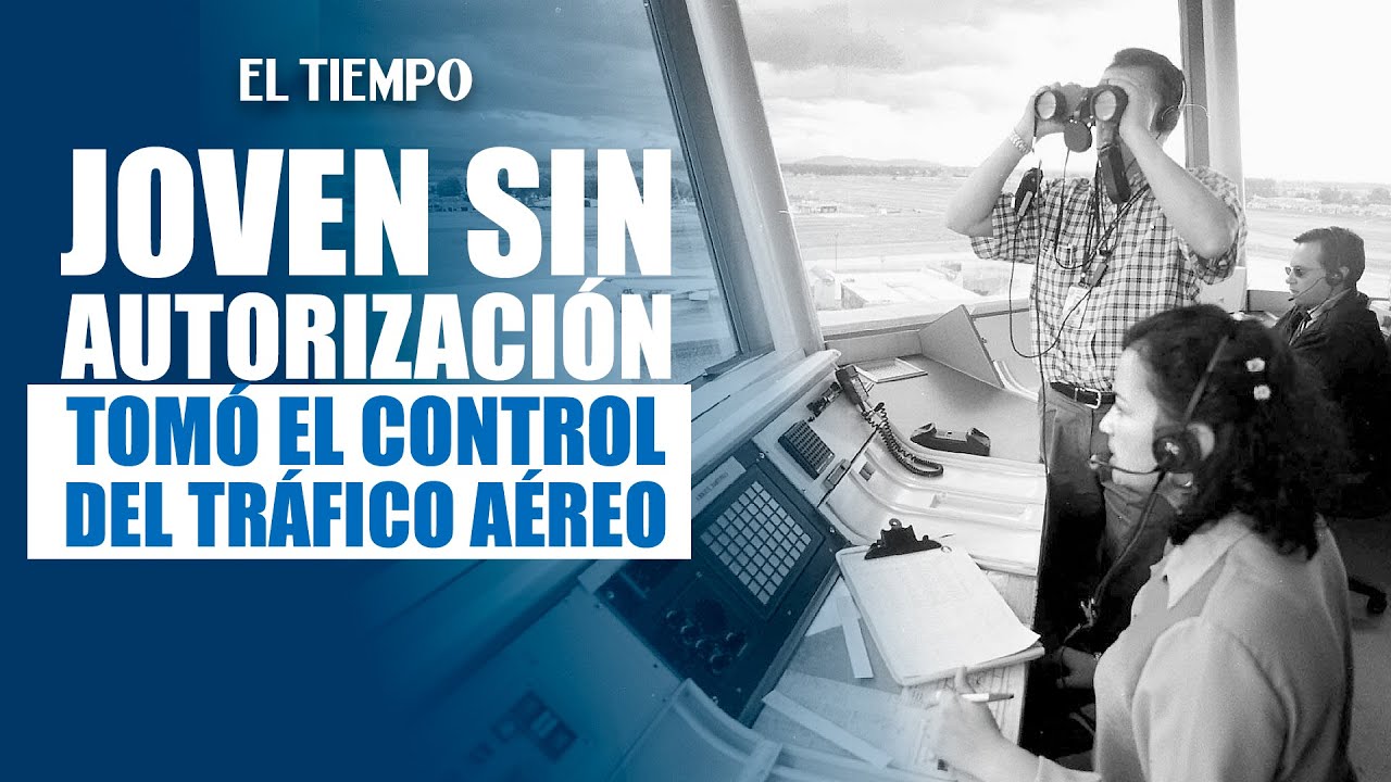 Sin autorización un joven ingresó a la torre de El Dorado y asumió el control del tráfico aéreo